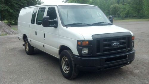 2010 Ford E-350 Super Duty Extended 6.0L Diesel Cargo Van  No Reserve!!!, image 1