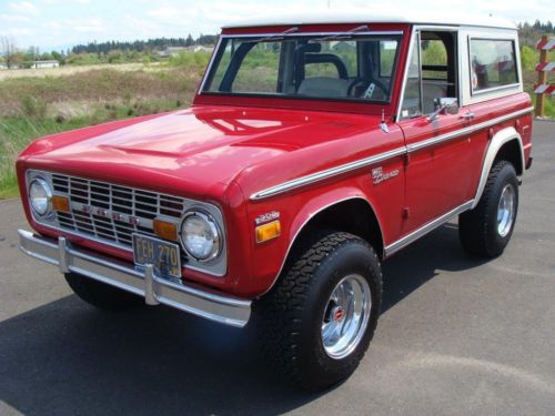 351 shelby 1971 ford bronco original paint both tops no reserve records since 71