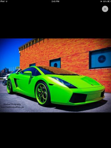 2005 with 2006 updates lamborghini gallardo, custom everything, larini exhaust