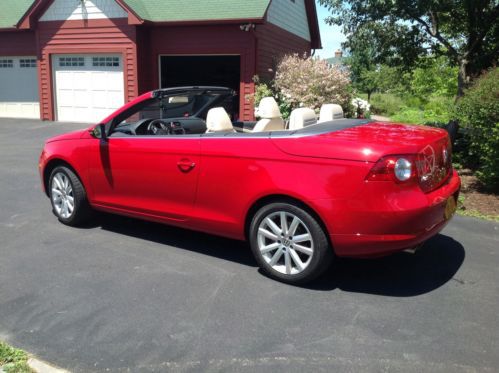 2011 Eos Komfort , Red Salsa Exterior, Cornsilk Beige Leatherette Interior, US $20,500.00, image 8