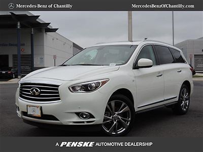 2014 qx60*like new*prem,premplus,deluxetouring,theaterpkgs*moonlight white