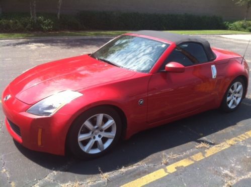 2004 nissan 350z touring convertible 6 speed low miles and full engine warrantee
