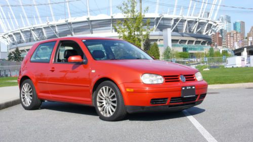 2000 volkswagen golf gti glx hatchback 2-door 2.8l