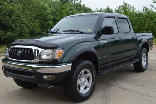2002 toyota tacoma pickup truck trd off-road 4x4 double cab rear-locking diff.