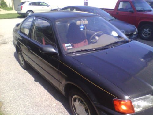 Black, 2-door, good brakes, minor dents &amp; dings, great tread in tires