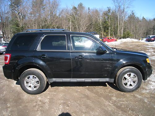 2010 ford escape limited awd 4x4 suv salvage repairable  project flood loaded