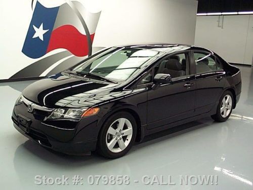 2008 honda civic ex sedan auto sunroof one owner 43k mi texas direct auto