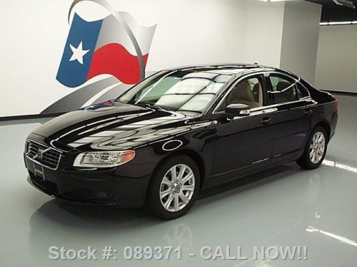 2009 volvo s80 3.2 sedan auto leather sunroof 50k miles texas direct auto