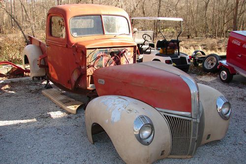 1941 ford pickup good hot rod,street rod, or rat rod project,barn find survivor!