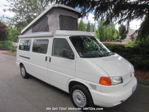 1997 volkswagen eurovan camper poptop full kitchen all records extras!! racks!