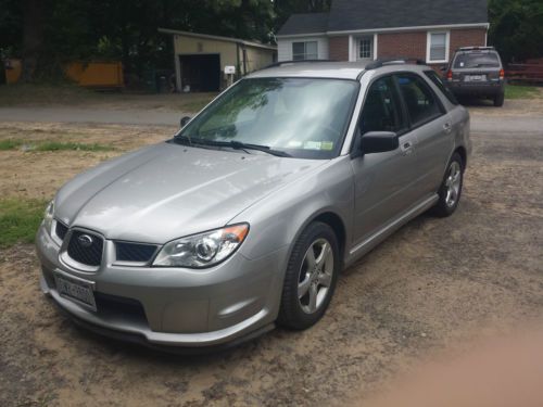 2007 subaru impreza 2.5i wagon 4-door 2.5l