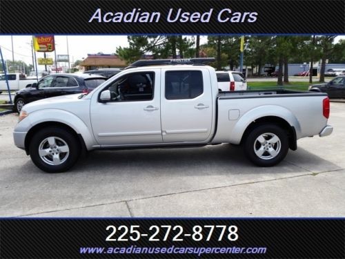 2007 nissan frontier le crew cab 4x4 automatic 4-door truck