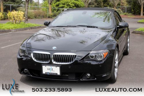 2007 bmw 650i base convertible 2-door 4.8l