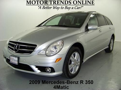 4matic navigation pano roof htd seats hk sound 7pass 2009 mercedes benz r350 43k