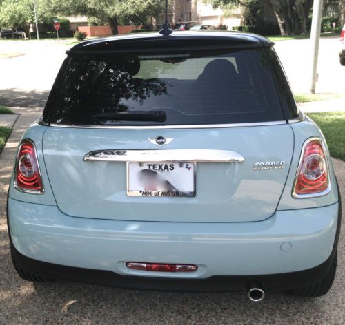 Purchase used 2011 Ice Blue Mini Cooper, One Owner, 15,500 miles ...
