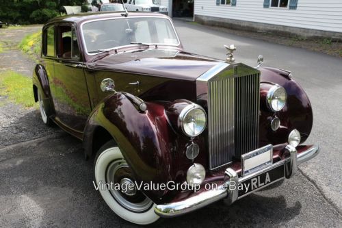 1954 rolls royce silver cloud dawn four 4 door sedan 1 of 761 restored off frame