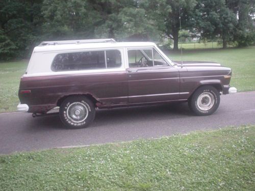 1978 jeep cherokee base sport utility 2-door 4.2l