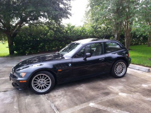 1999 bmw z3 coupe rare sports car! no reserve!