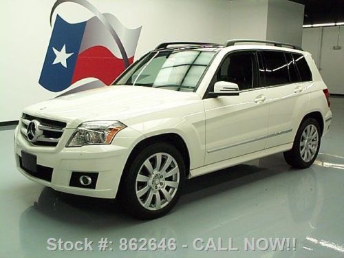 2012 mercedes-benz glk350 4matic awd pano roof  51k mi texas direct auto