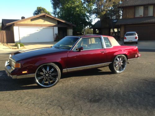 1986 oldsmobile cutlass supreme brougham coupe 2-door 5.0l