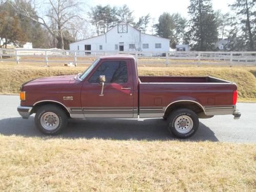 1991 ford f-150 xlt pickup new truck trade no reserve