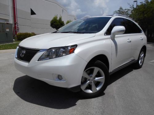 2011 lexus rx 350 1 owner!! clean carfax!! pristine condition!!