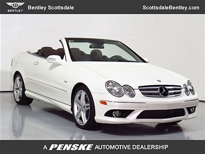 09 mercedes clk350 cab 27k miles grand edition pkg navigation htd seats 10