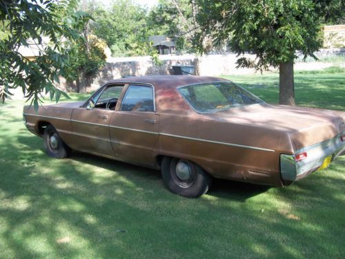 1970 plymouth fury ii 4door, slant 6, automatic