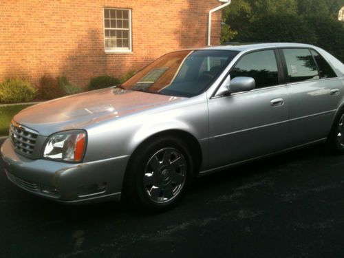 2002 cadillac deville dts - one owner - excellent condition - low reserve