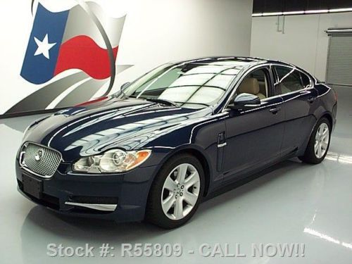 2010 jaguar xf heated leather sunroof navigation 60k mi texas direct auto