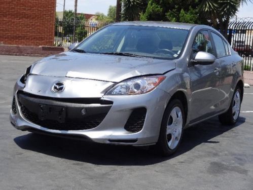 2013 mazda mazda3 i sv damaged rebuildable repairable fixer runs! must see!!