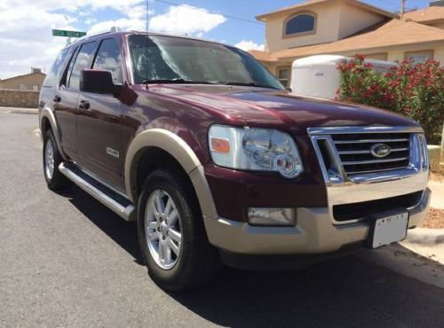 2007 ford explorer eddie bauer sport utility 2wd 4d 4.0l + 3rd row