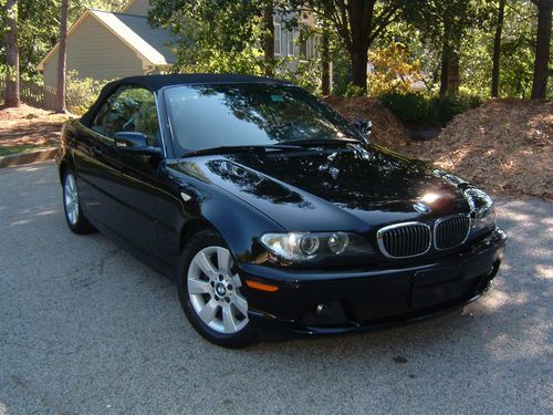 2005 bmw 325ci  convertible 2-door 2.5l