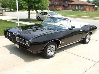 Awesome 1968 gto convertible 400 ho engine
4-speed!