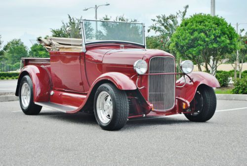 Truck is amazing restored 1929 ford model a truck convertible v-8 auto pristine