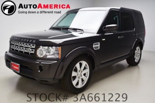 2013 land rover lr4 4x4 lux 16k low miles nav rearcam sunroof htd seats 3rd row