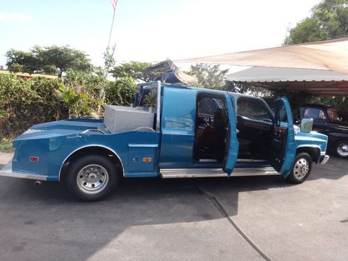 1989 chevy silverado crew cab fifth wheel big block mint truck rare low reserve