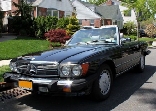 1987 mercedes benz 560sl amazing, low miles, automatic - no reserve