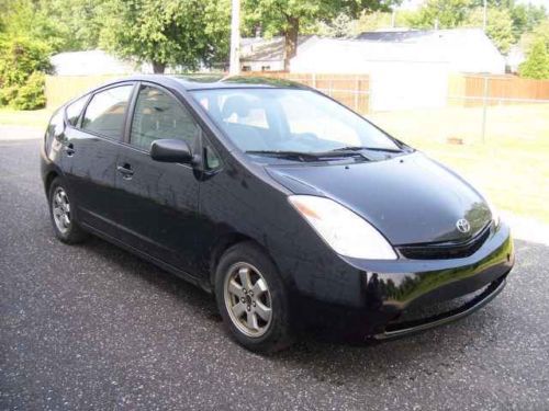 2005 toyota prius hatchback hybrid electric black automatic used 30 day warranty