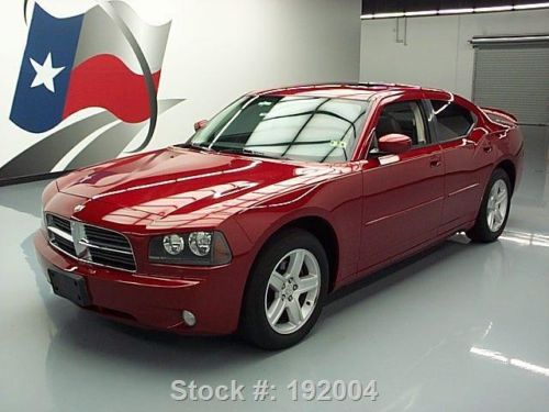 2010 dodge charger sxt htd leather sunroof spoiler 43k texas direct auto