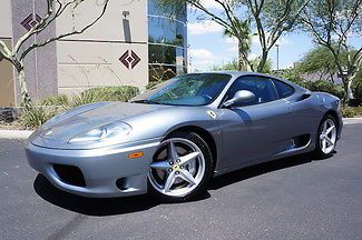 Ferrari 360 coupe f1 power seats scuderia shields challenge grill must see!!!