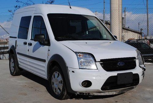 2010 ford transit connect xlt damaged salvage economical runs! low miles l@@k!!