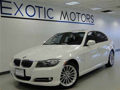 2010 bmw 335i xdrive turbo wht/blk cold/prem-pkg nav xenons push start warranty