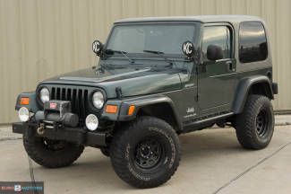 2003 jeep wrangler sport manual hard top winch