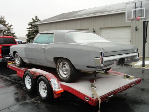 1970 monte carlo-396- turbo 400-12 bolt --arizona car! --runs very well