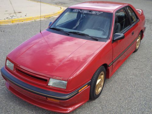 1989 dodge shadow csx - vnt strikingly original well preserved