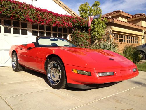 1996 chevrolet corvette convertible lt4