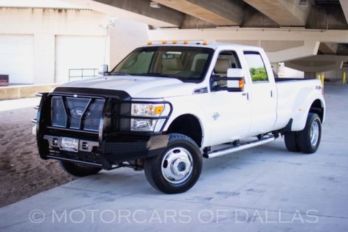 2011 ford f350 navigation 4x4 sat radio heated cooled seats sunroof