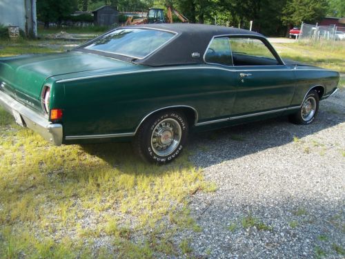1968 Ford Torino 390 V8 C6 Auto Trans,2 Dr HT AC car,PS,Restoration Project, image 4