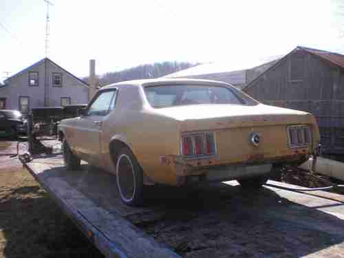 1970 Ford Mustang Base Hardtop 2-Door 5.0L, image 4